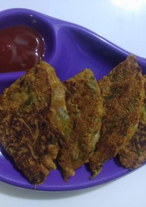 A picture of Roti pudla.