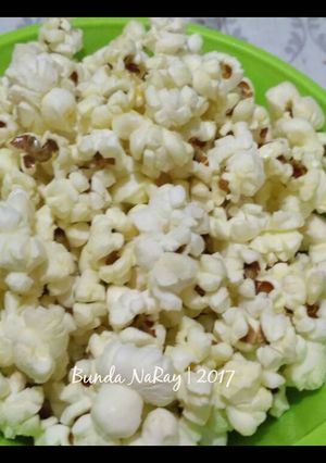 Foto resep Popcorn Original Simple