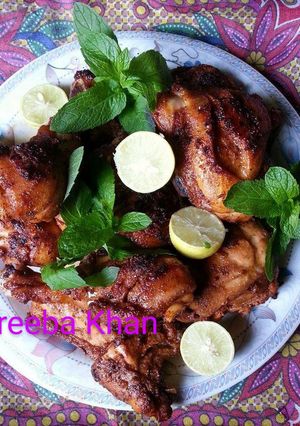 A picture of Restaurant Style Tandoori Chicken.