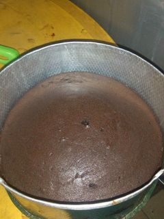Chocolate cake ainihin hoton girkin
