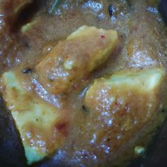 A picture of Greavy Paneer.