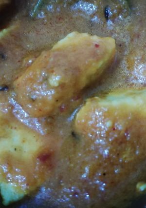 A picture of Greavy Paneer.