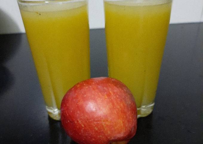 Step-by-Step Guide to Make Homemade Apple juice for List of Food