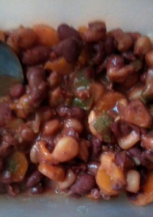A picture of Stewed Githeri.