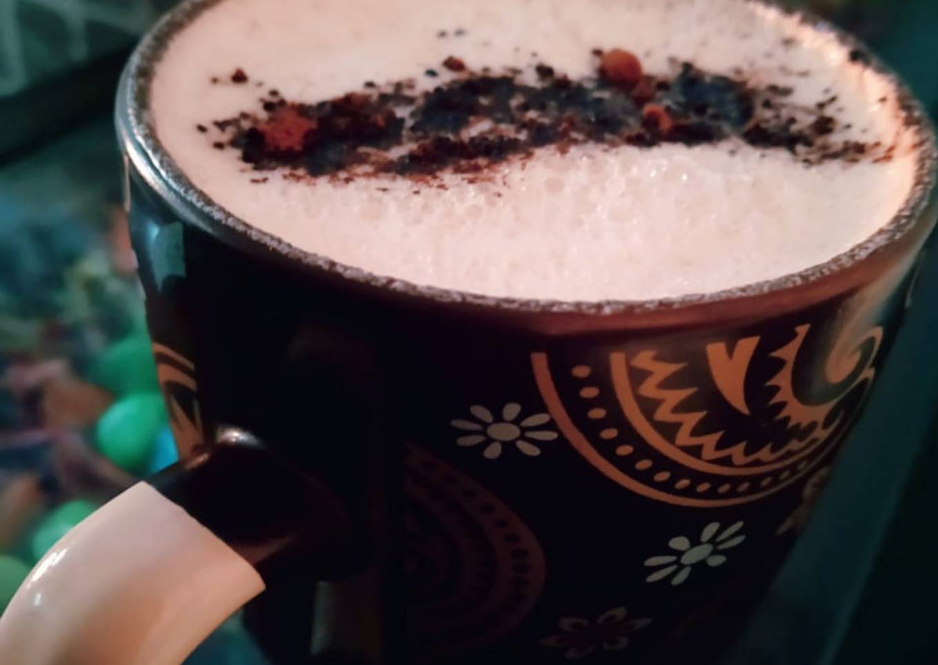 Instant Creamy hot coffee