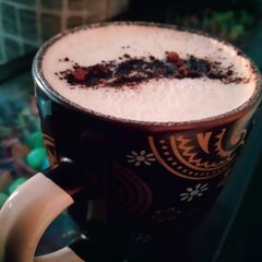 A picture of Instant Creamy hot coffee.