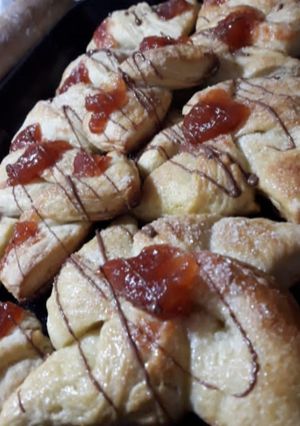 Una foto de Facturas de membrillo