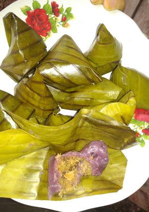 Foto resep Kue bugis ubi ungu