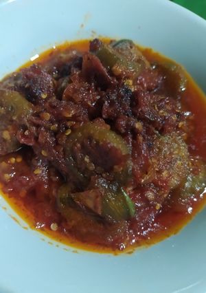 Foto resep Sambal Terasi Terong