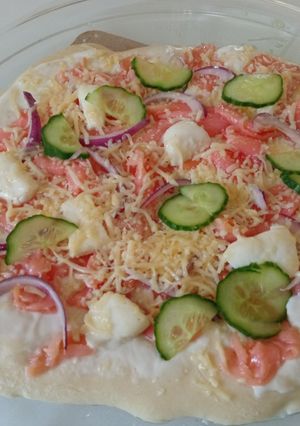 Une photo de Pizzas variées