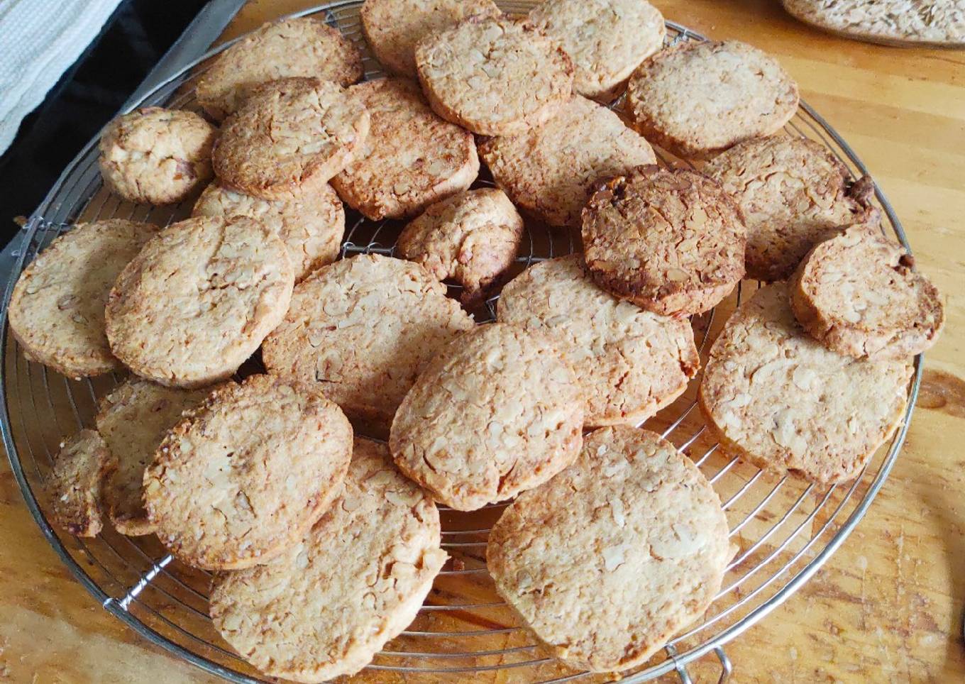 Biscuits sablés aux noix