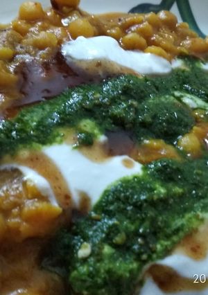A picture of Ragda pattice.
