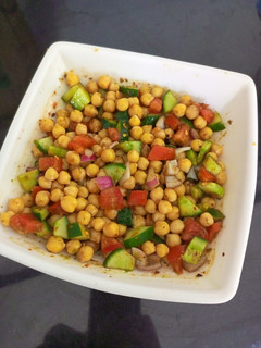 A picture of Easy & Healthy Chickpea Salad.
