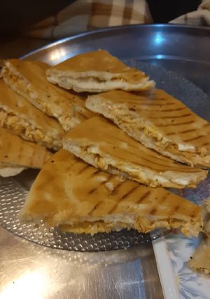 صورة لوصفة شاورما ايطالية بالجبنة بيتوتية 😋😋