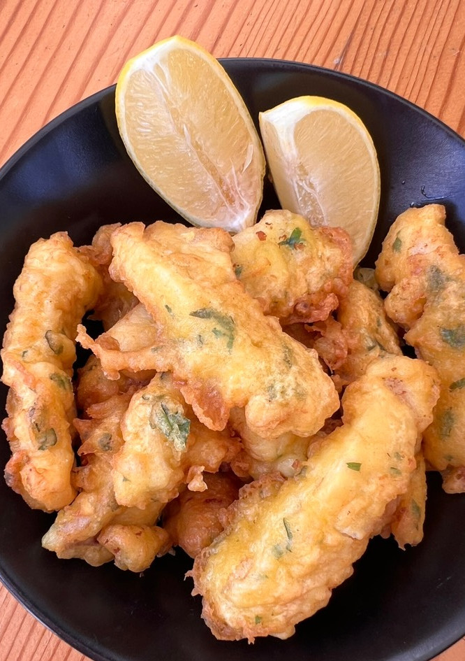 Una foto de Churros de pescado estilo canario