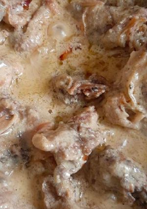 A picture of Chicken korma.
