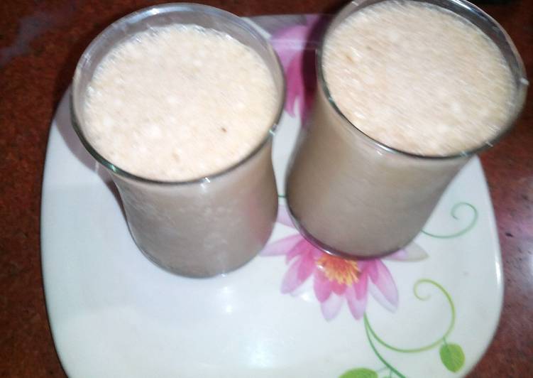 Recipe: Delicious Peanut smoothie