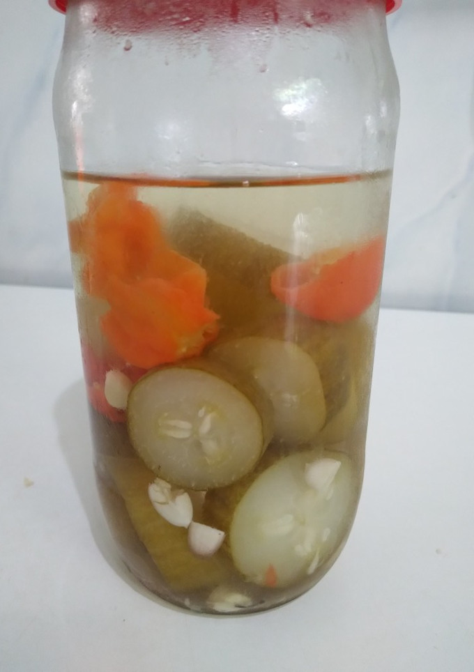 Una foto de Pepino encurtido (para uso inmediato)