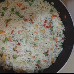 A picture of Vegetable rice/chineese rice #festival_contests_kiambu.