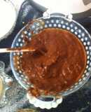 Salsa de chiles secos, para relleno de tamales