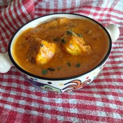 Paneer tikka masala A picture of Paneer tikka masala.