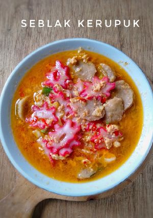 Foto resep Seblak Kerupuk
