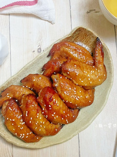 蜜汁烤雞翅 的食譜成品照片