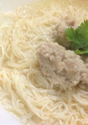Foto resep Misua bola daging, my family comfort food 🍜