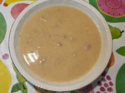 Una foto de tapioca salada