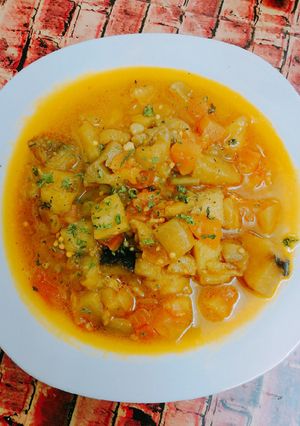 صورة لوصفة باذنجان بالبندورة