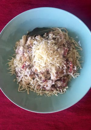 Una foto de Salsa Carbonara Can LLums “aNuestroGusto”