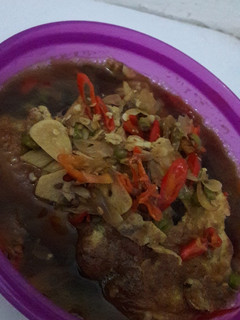 Foto resep Telur Dadar Kuah Pedas Kecap