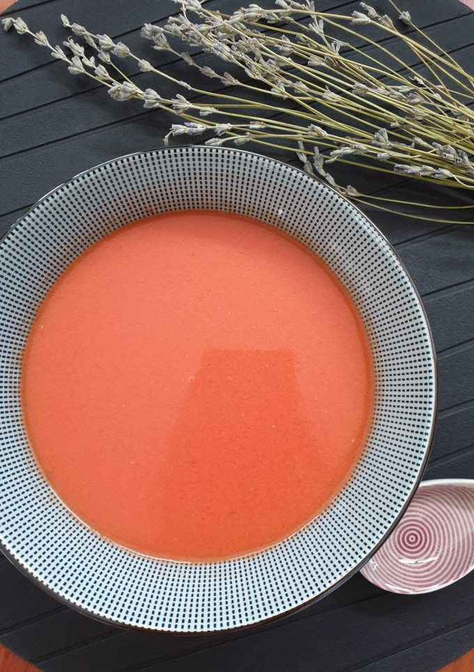 Una foto de Gazpacho de sandía