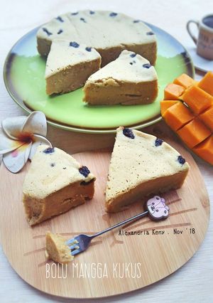 Foto resep Bolu Mangga Kukus Simple & Lembut👍