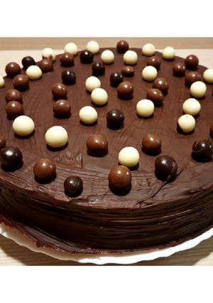 Una foto de Tarta de huesitos