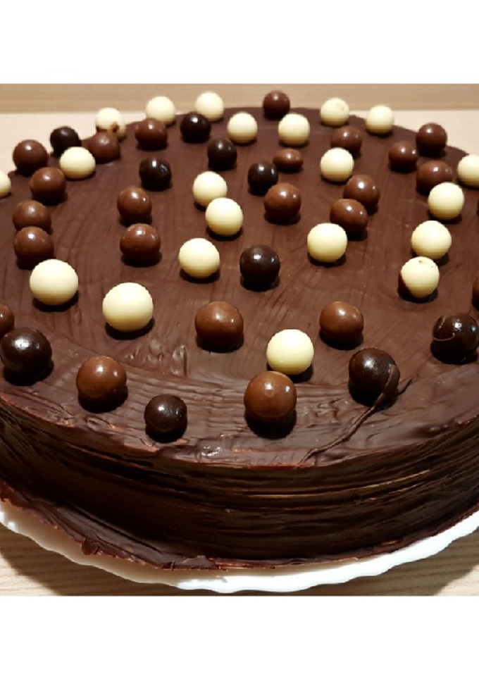 Una foto de Tarta de huesitos