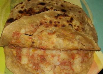 Easiest Way to Make Delicious Double layers Potato Parantha