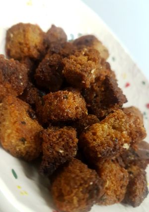 Una foto de Croutons Integrales Ahumados