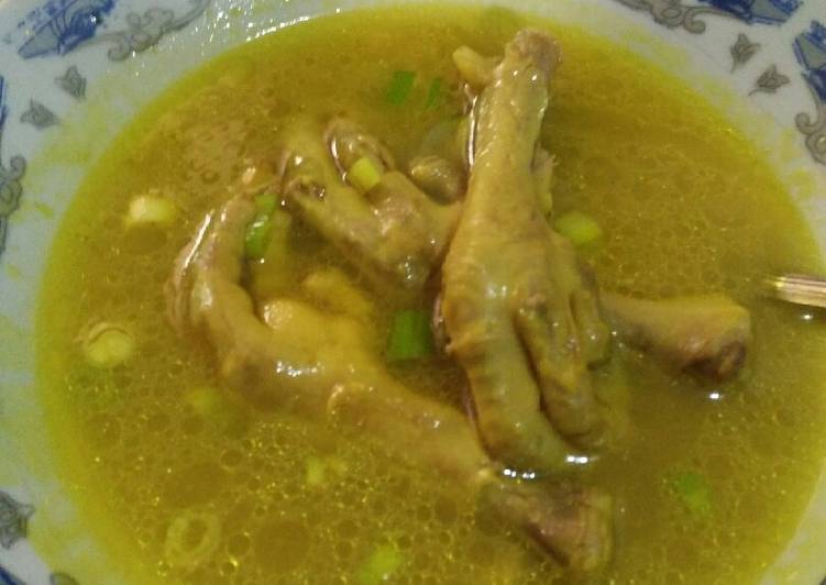 Soto ceker tulang lepas