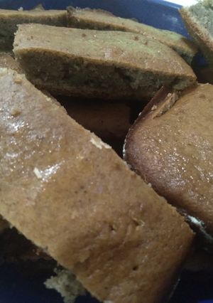 Una foto de Brownie de lenteja y banana 🍌