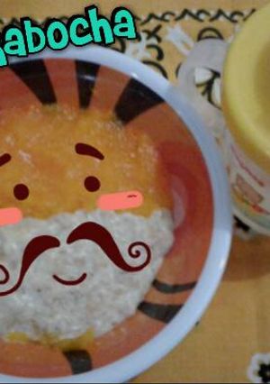 Foto resep Oat saus kabocha (mpasi)
