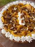 Tarta de duraznos sin gluten y sin lactosa