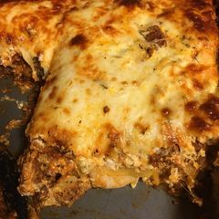 A picture of Easy Peasy Lasagna.