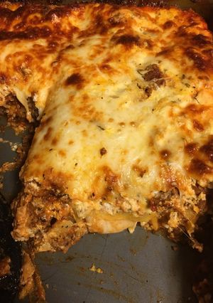 A picture of Easy Peasy Lasagna.