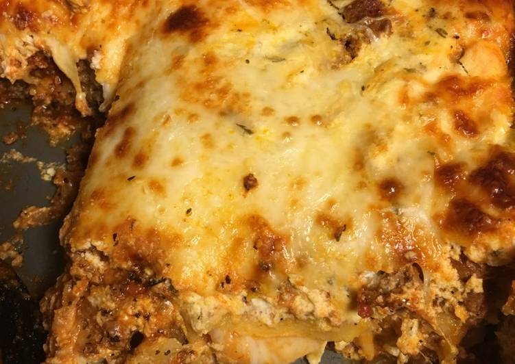 Steps to Prepare Any-night-of-the-week Easy Peasy Lasagna