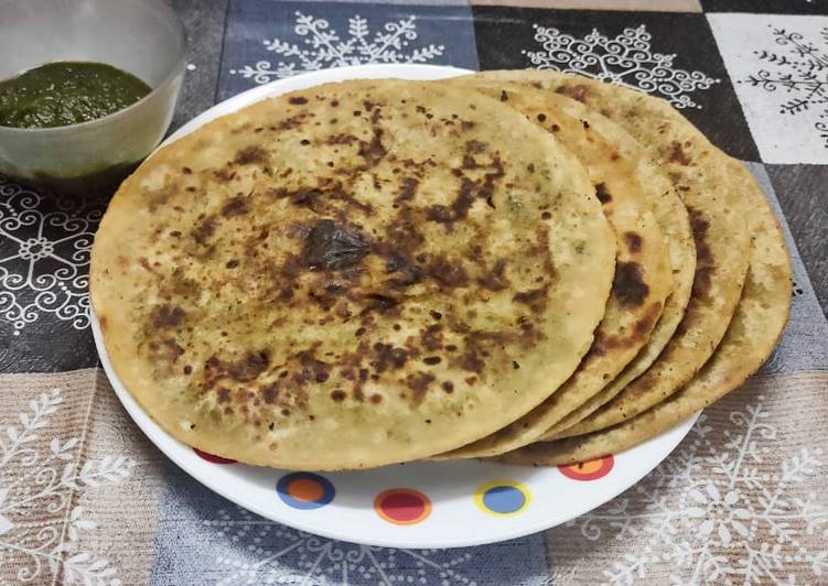 Recipe of Quick Matar Ka Paratha