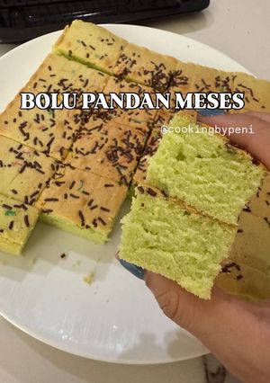 Foto resep Bolu pandan meses