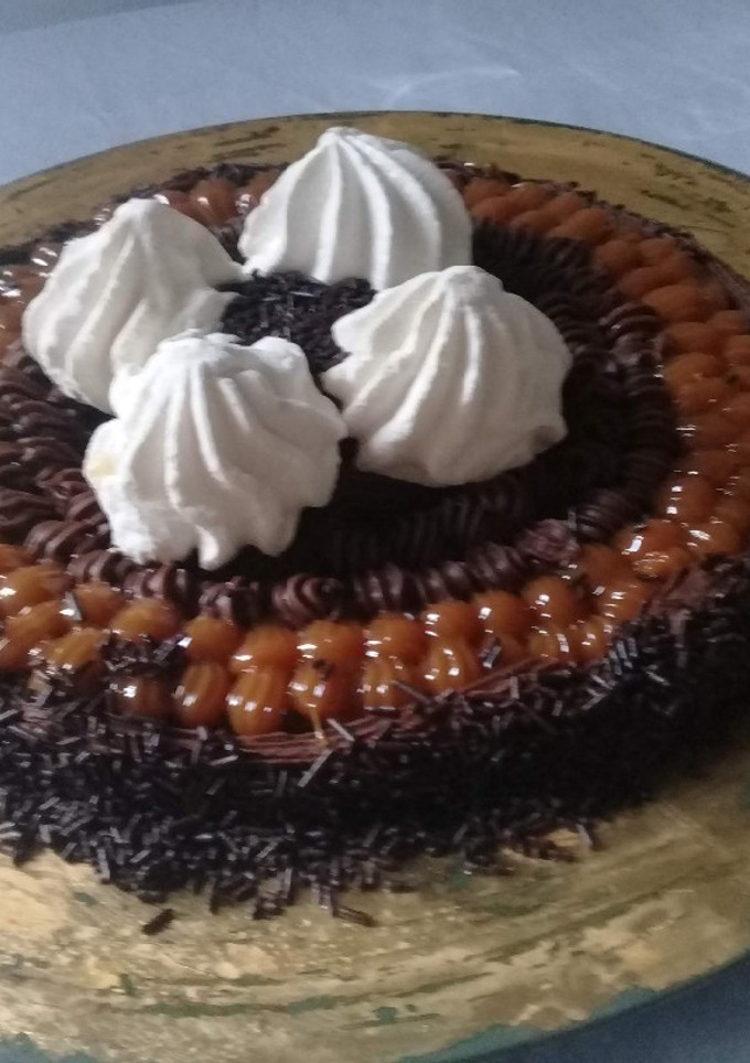 Una foto de Torta salchichón de chocolate