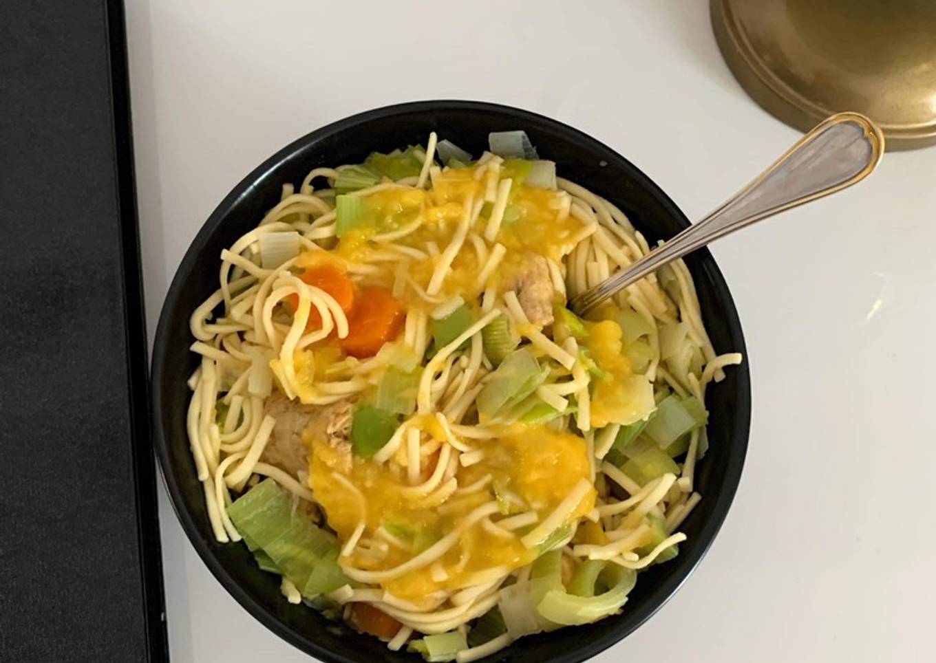 Pâte & sauce mangue vegan