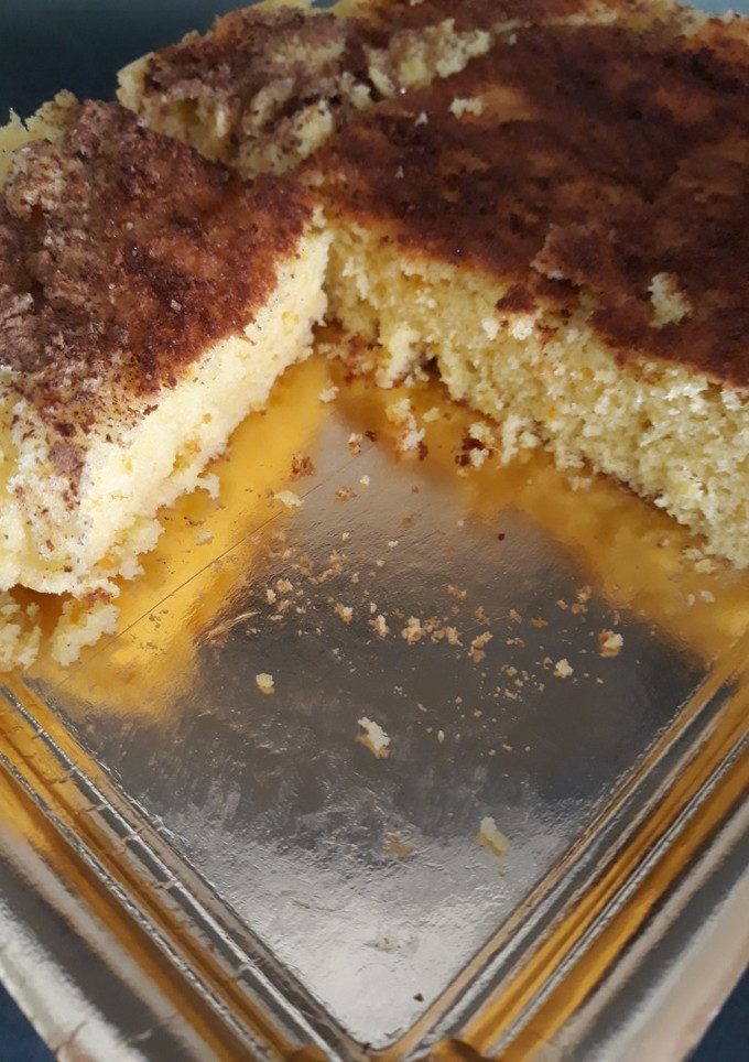 Una foto de Bizcocho de naranja en microondas con Thermomix